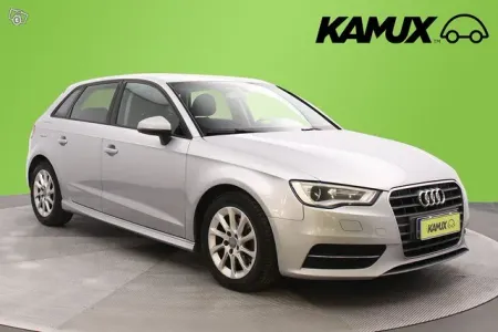 Audi A3 Sportback Business 1,6 TDI 81 kW ultra / Lohko + Sisäp. / Suomi-auto / Vakkari /